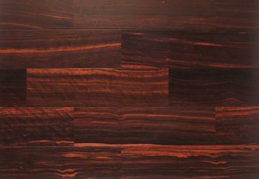 Ebony solid wood flooring