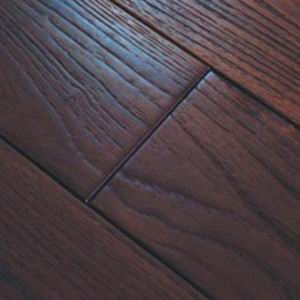 stained & hand scraped flooring