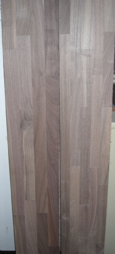 finger jointed American walnut flooring