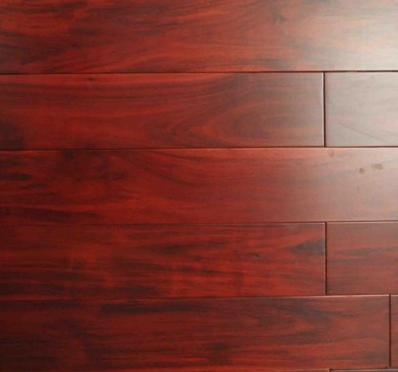 Red color Acacia flooring