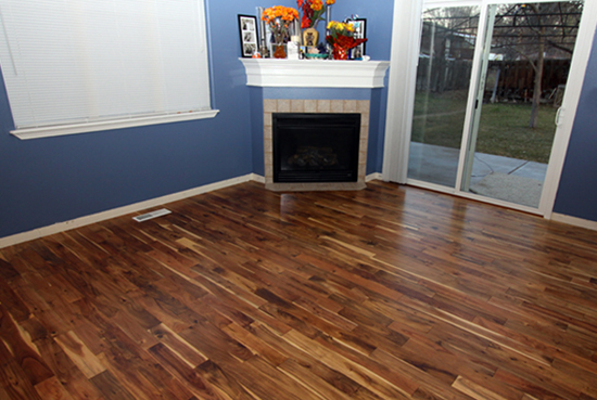 Acacia flooring