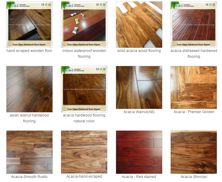 Acacia flooring