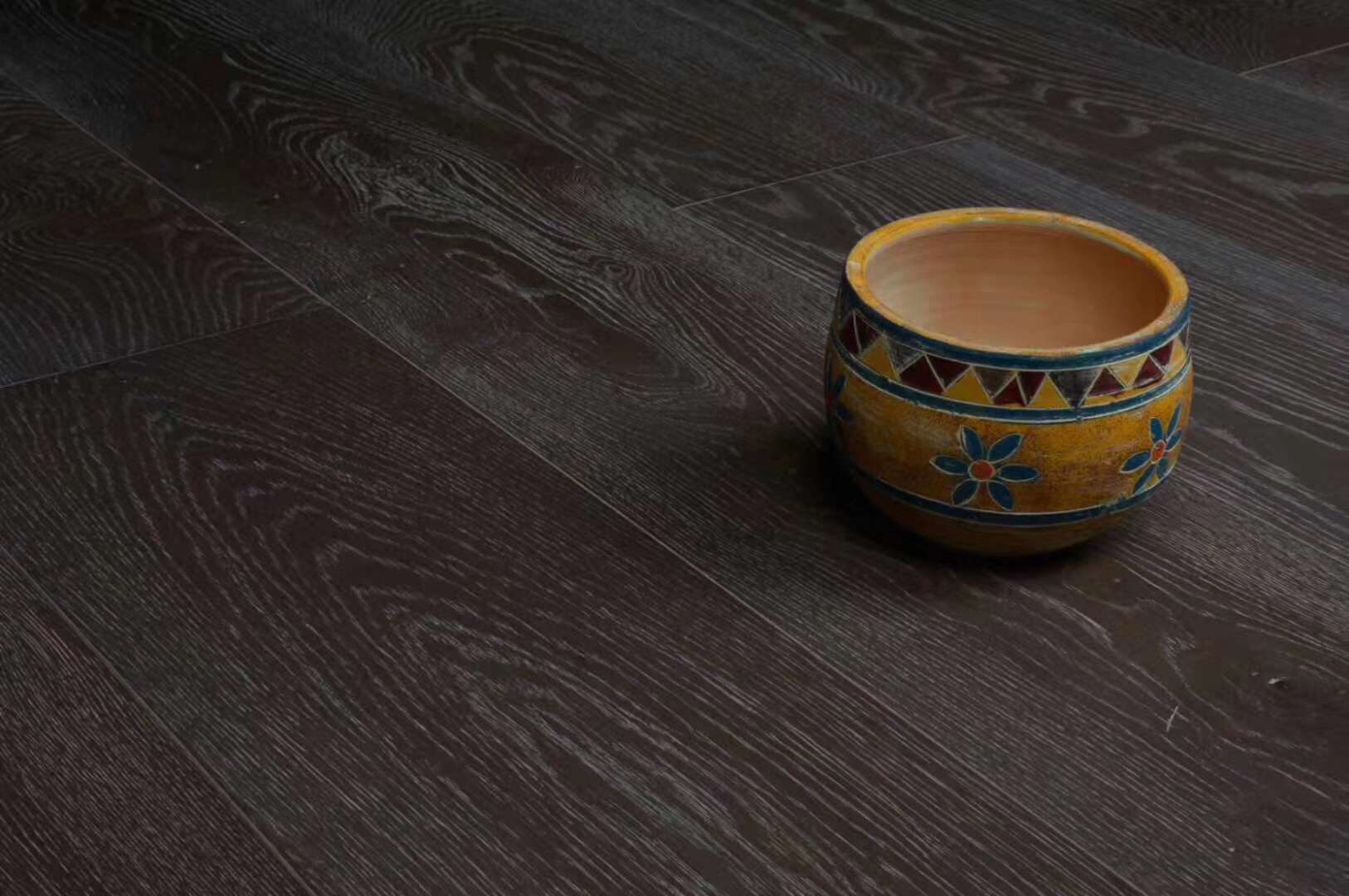 black gray oak engineered wood flooring