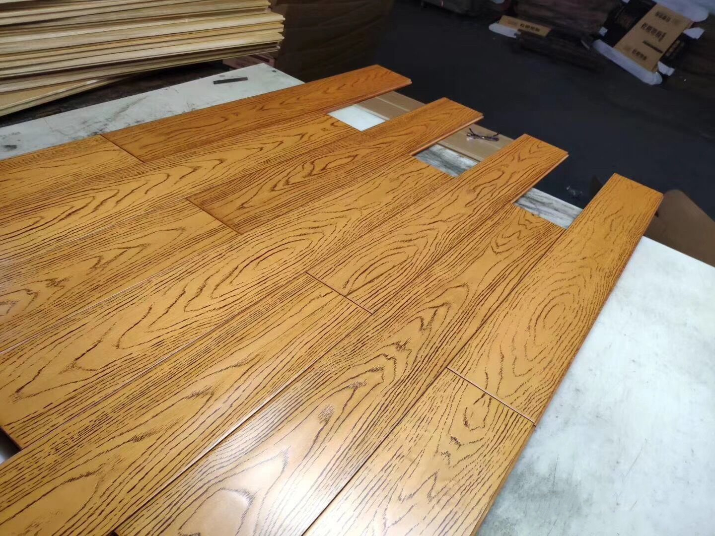 red oak wide plank floors