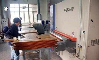 china factory processing for solid timber floor