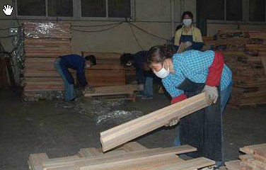 solid timber flooring manufacturing-I