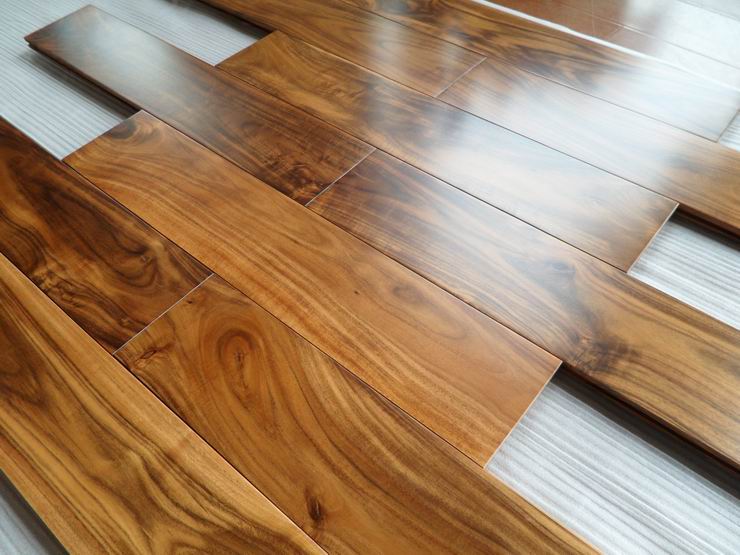 solid golden acacia flooring