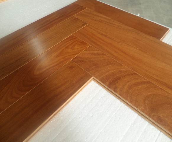 UV coated cumaru flooring