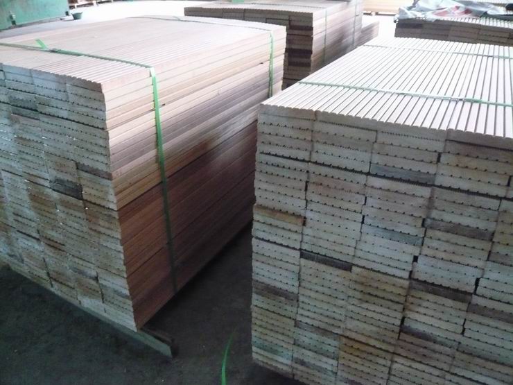 CUMARU DECKING IN WAREHOUSE